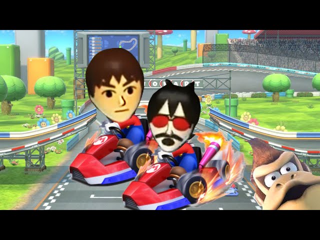 Racing Banned Players in Mario Kart