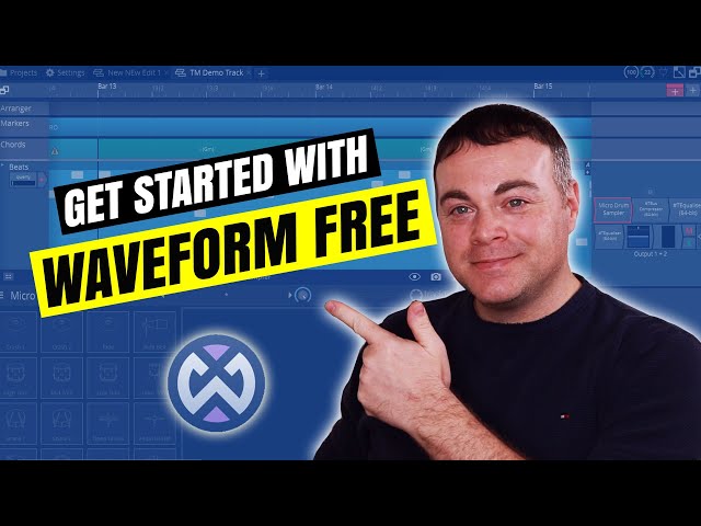 Tracktion Waveform Free Tutorial - How to Start Making Music