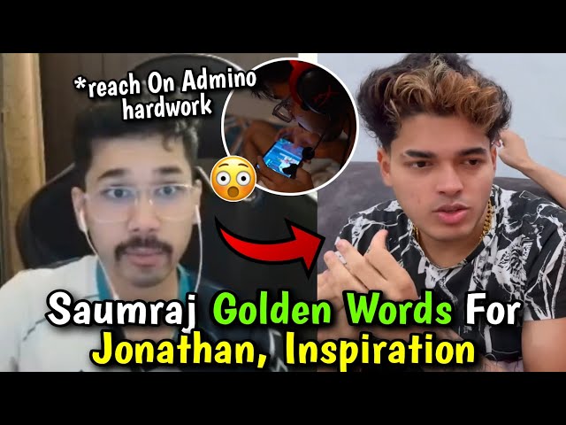 Saumraj Golden Word For Jonathan ♥️ Prime🚨  Impressed  By GodL Performance 💛😳 Admino