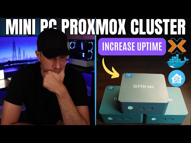 Mini PC Home Server: Proxmox Cluster w/ High Availability (Docker, Jellyfin, Home Assistant)