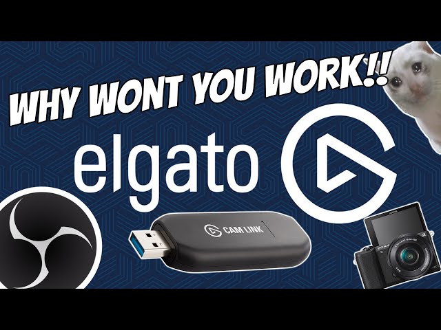 Elgato Cam Link 4k - OBS Freezing, Crashing, Disconnecting , Locking Up Fix