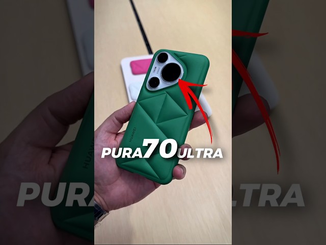 Huawei Pura 70 Ultra CAMERA is IMPRESSIVE 👀 #SHORTS