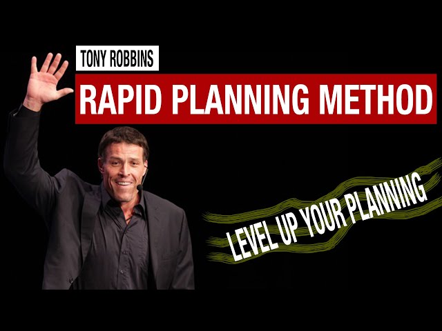 Tony Robins - RPM for Planning