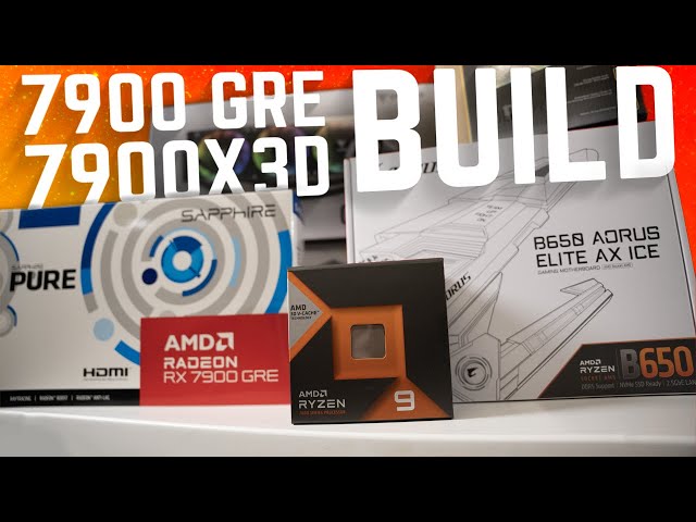 7900X3D + 7900 GRE PC Build!