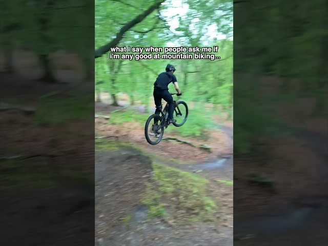When people ask if i'm "any good" at MTB... 😅 #bike