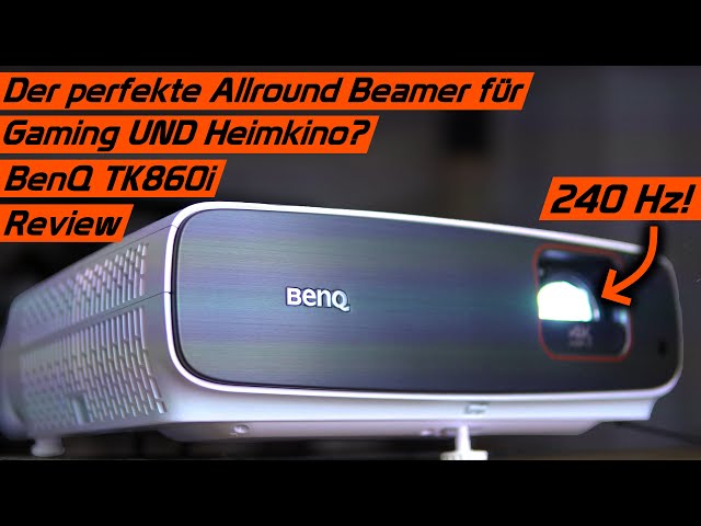 Der perfekte Beamer für alles? 4K, 240 Hz, Android TV & mehr! BenQ TK860i Test/Review