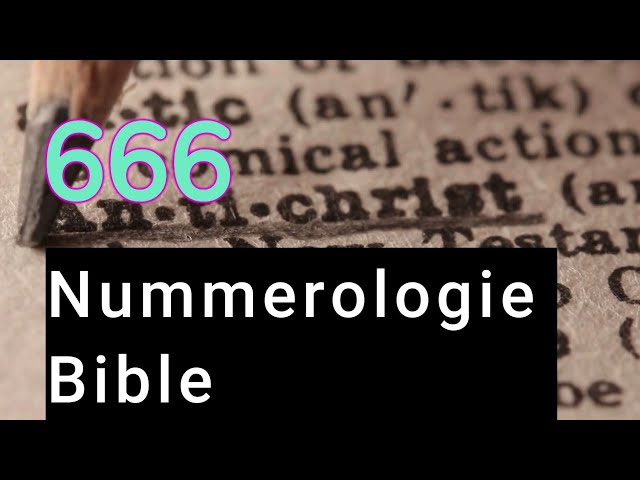 Geheimnisvolle Bibelzahlen Enthüllt 🌟: Von 666 bis zur göttlichen Dreiheit ✝️