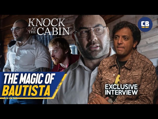 You've NEVER Seen Dave Bautista Like THIS - M. Night Shyamalan Interview - Knock At  The Cabin