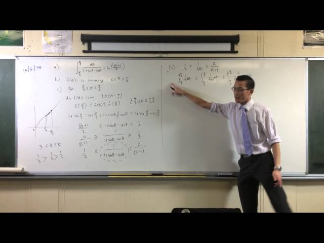 Proving Inequality from Prior Integral