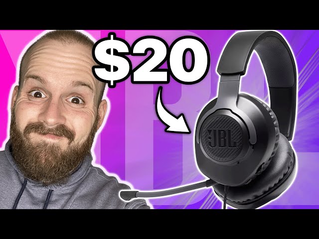 Best BUDGET Gaming Headset?  - JBL Quantum 100