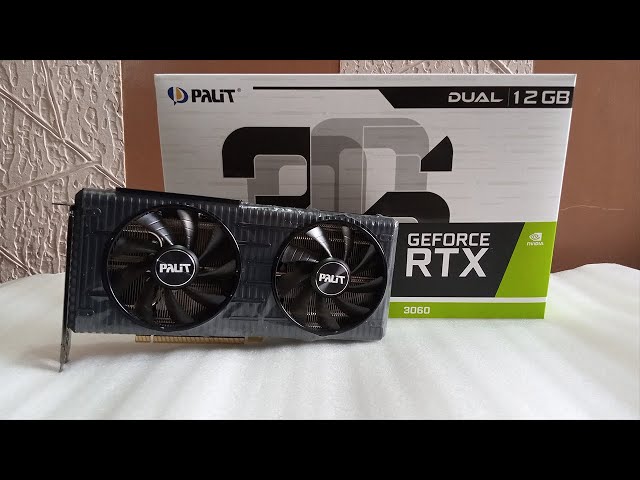 Palit GeForce RTX 3060 Dual 12GB - Unboxing 2021