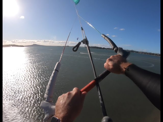 Kitesurfing in Auckland, New Zealand - North Orbit 10m