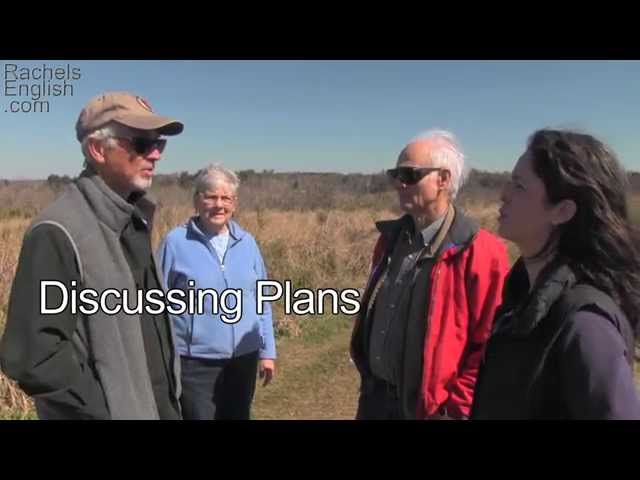 English Conversation Exercise | Making Plans | Ben Franklin Exercise