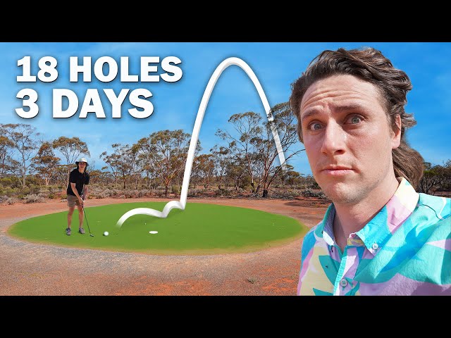 Playing the LONGEST GOLF COURSE on Earth