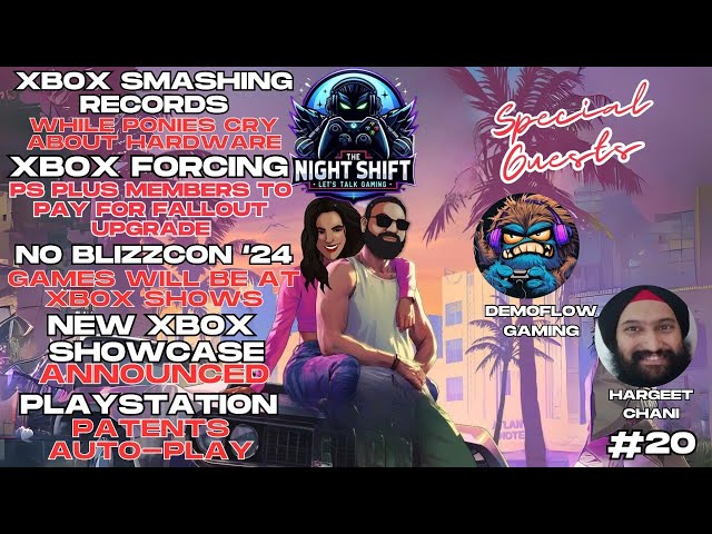 Xbox SMASHING Records | Fallout Upgrade NOT FREE for PS Plus | NO Blizzcon 24 & more - NightShift#20
