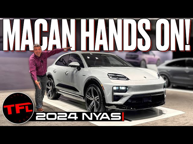 I Go Hands-On with the 2024 Porsche Macan EV: Here's Everything You Need to Know!