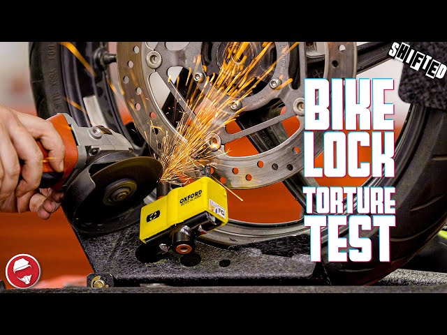 Top 9 BEST Motorcycle Locks...DESTROYED!