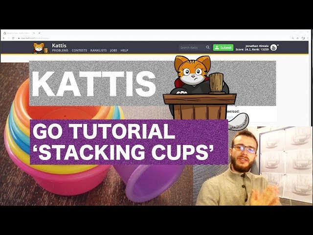 Kattis Stacking Cups | Golang Tutorial 2021