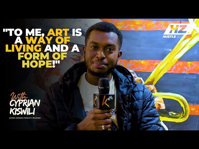 "To me, art is a way of living and a form of hope" - Cyprian Kiswili, Award-winning Product Designer