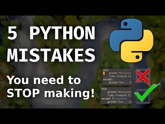 5 Things You're Doing Wrong When Programming in Python
