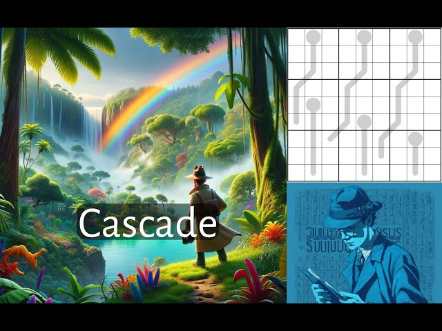 Cascade: A Beautiful Sudoku to Start 2024