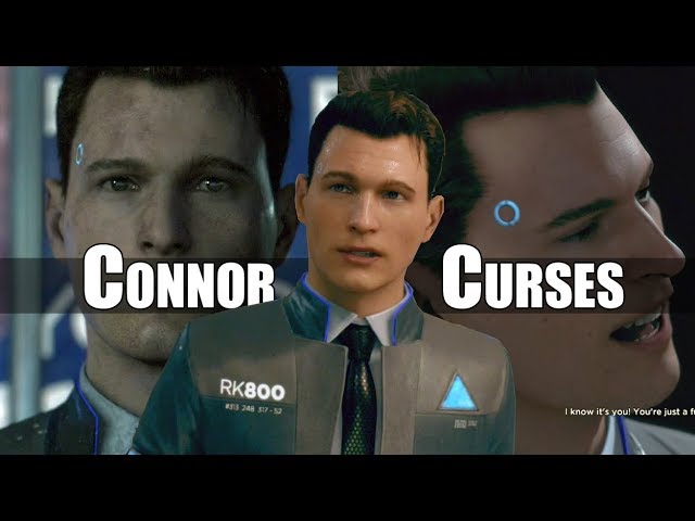 Detroit Become Human - Connor Curses Just Four Times - So Savor The Moment