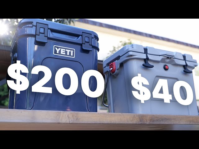 YETI Roadie 24 vs Budget Everbilt Cooler (24hr Ice Test + Drop Test + Review)