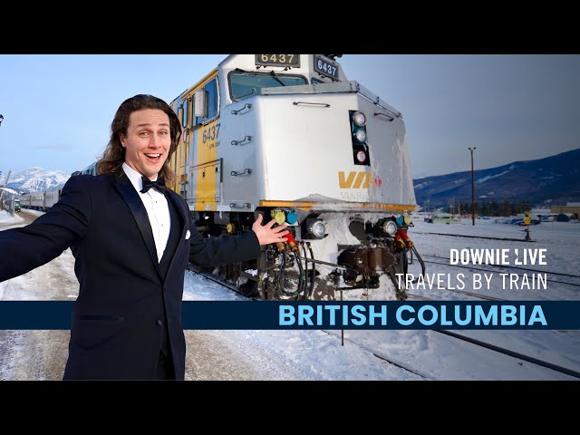 Taking the TRAIN across CANADA - British Columbia [Ep.10]