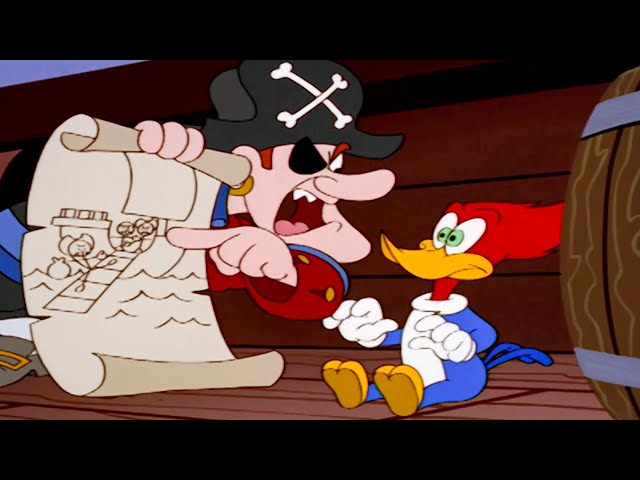 Woody Leads a Pirate Mutiny | Woody Woodpecker