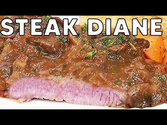 Classic Steak Diane | Chef Jean-Pierre