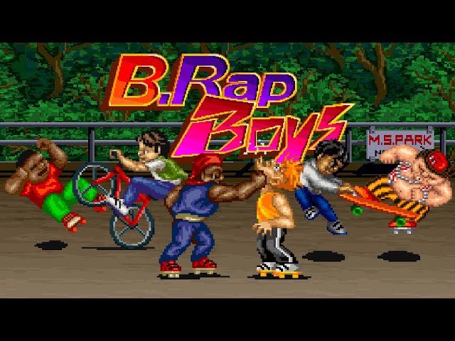 B.Rap Boys (1992) Arcade - 3 Players