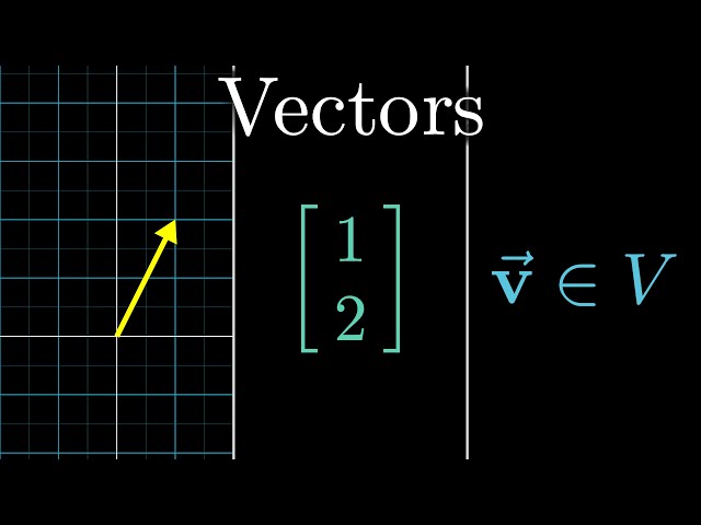 Vectors | Chapter 1, Essence of linear algebra