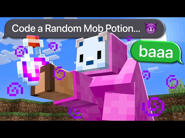 I Coded Your Terrible Potion Ideas into Minecraft