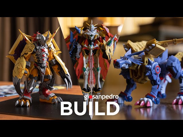 Digimon Build - WarGreymon, MetalGarurumon, Omegamon (ASMR)