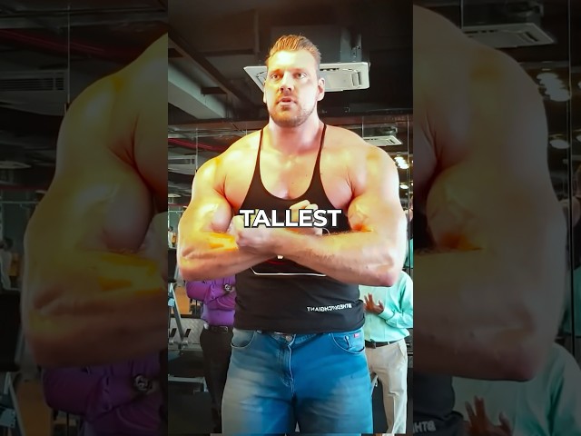 This is World’s Tallest Bodybuilder