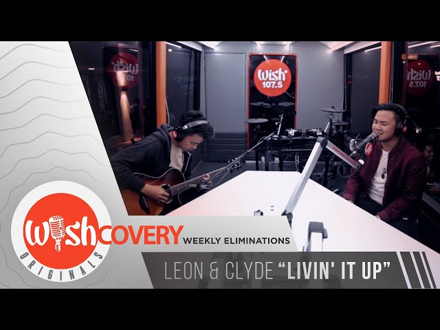 Leon & Clyde perform "Livin' It Up" LIVE on Wish 107.5 Bus