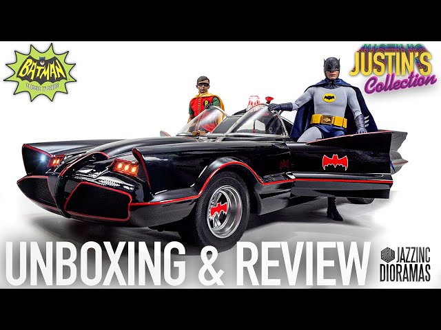 Batmobile 1966 Batman Classic TV Series JazzInc 1/6 Scale Vehicle Unboxing & Review