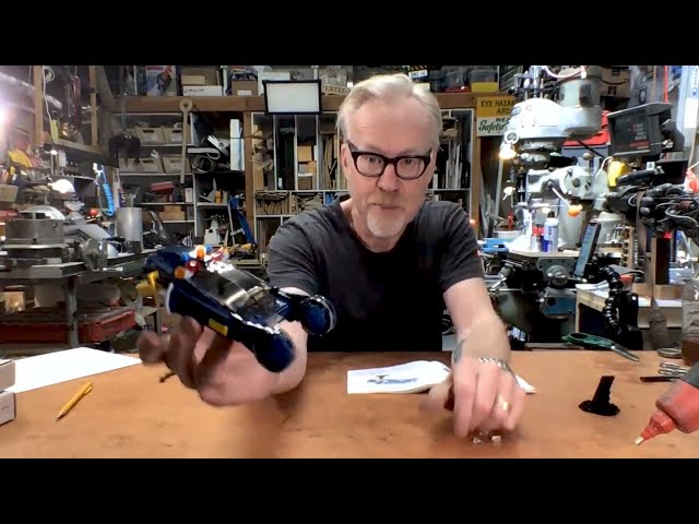 Adam Savage's Live Builds: LEGO Blade Runner Spinner!