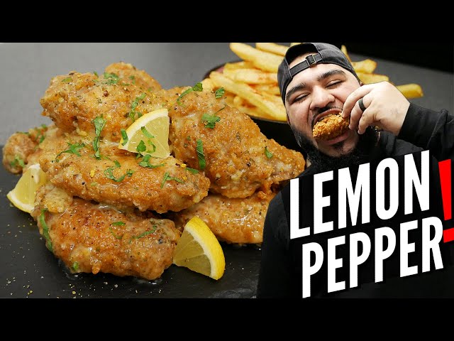 The Best Lemon Pepper Wings Recipe | Wingstop Lemon Pepper Wings