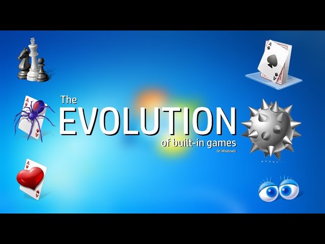 The Evolution of Built-In Games in Windows!