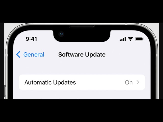 How to install Apple iOS 16.0.3 Update