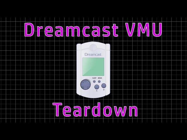 Dreamcast VMU teardown
