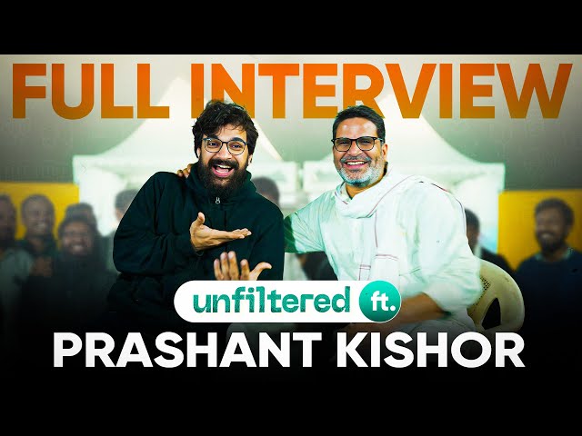 My Crazy Day Inside Prashant Kishor’s Jan Suraaj Yatra | Unfiltered by Samdish ft. Prashant Kishor