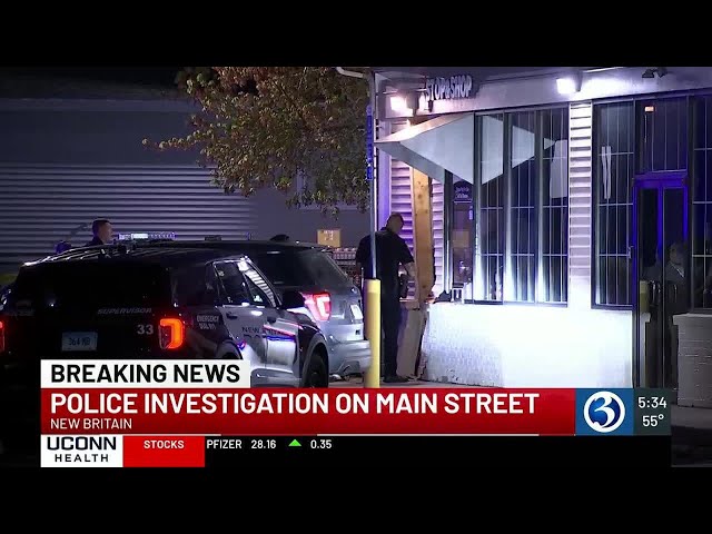 Police investigation underway at gas station in New Britain