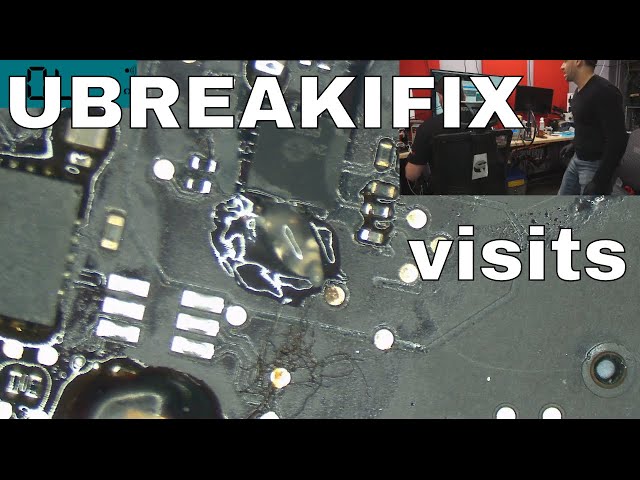 UBREAKIFIX visits for a board repair!