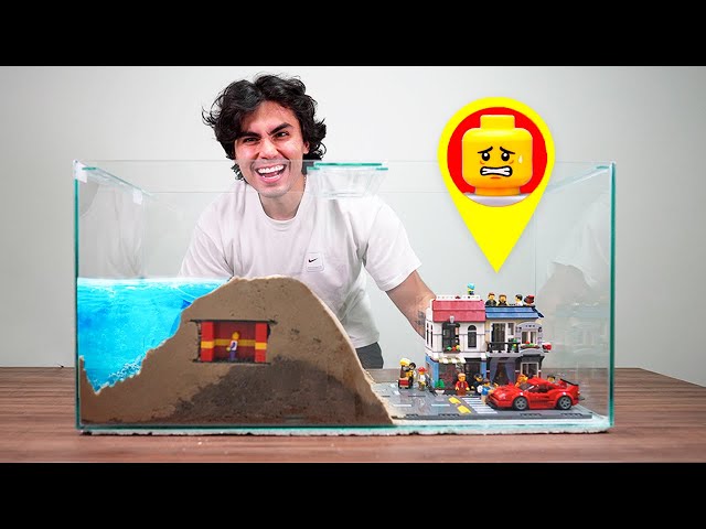 Eu Simulei DESASTRES NATURAIS  em Lego...