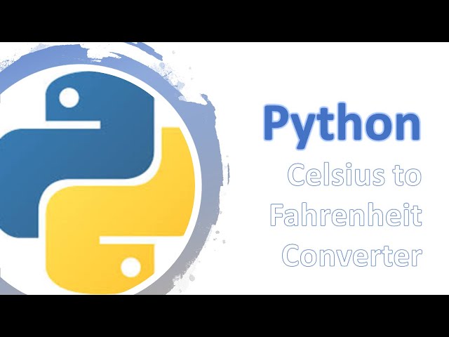 Python - more advanced features Celsius to Fahrenheit converter