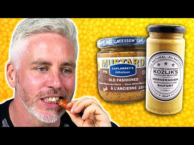 Irish People Try Canadian Mustards