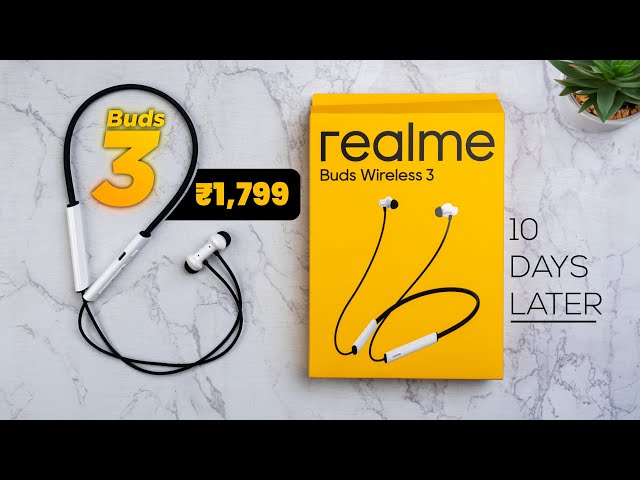 Realme Buds Wireless 3 - Finally! BEST Neckband Bluetooth Earphone 😍 | Unboxing & Full Review