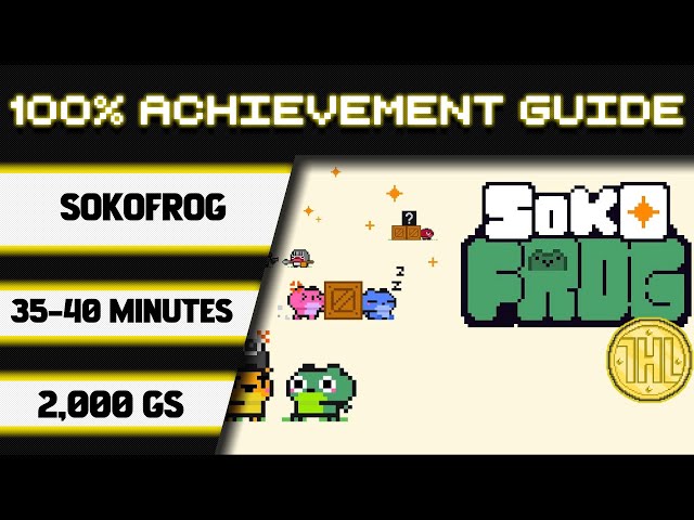 SokoFrog 100% Achievement Walkthrough * 2000GS in 35-40 Minutes *